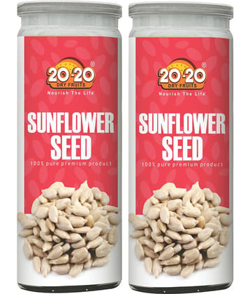 20-20 Dry Fruits Sunflower Seeds 200 g Each Pack of 2