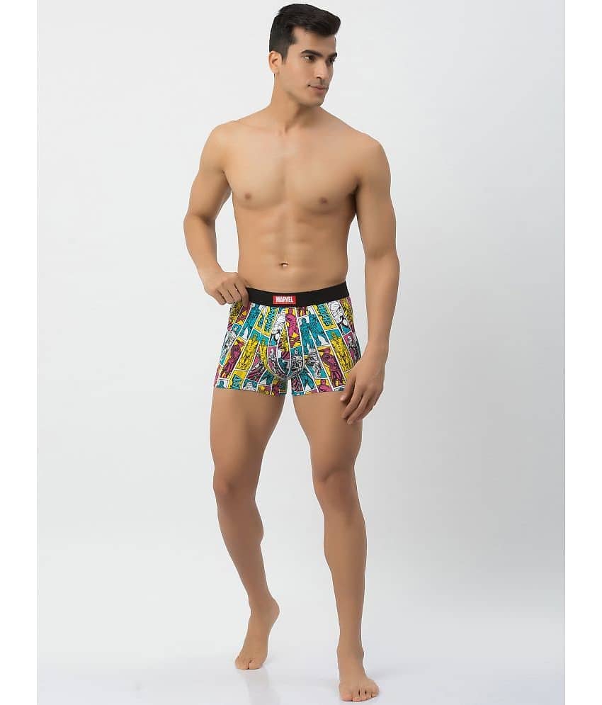 John Players Multicolor John Players Trunks Cotton Men's Trunks ( Pack of 1 )