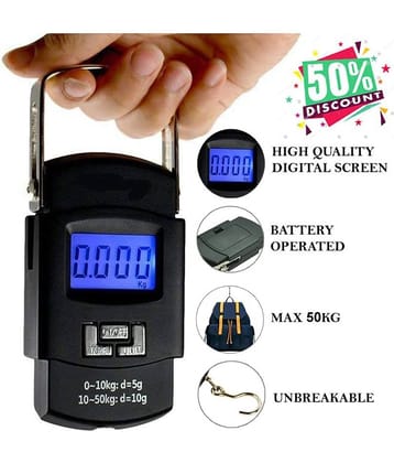 RS Lenon Digital Luggage Weighing Scales Digital Luggage Weighing Scales Weighing Capacity - 50 Kg