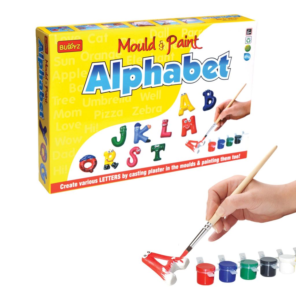 Mould & Paint - Alphabet - Toys and Games | Buy online on ZillyBuy