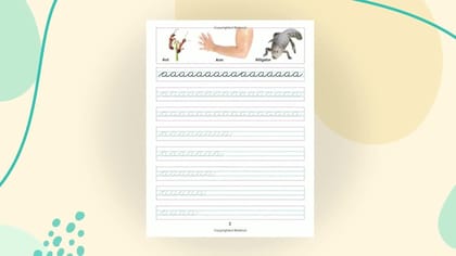 Cursive Writing-Book B [Paperback] Dreamland Publications