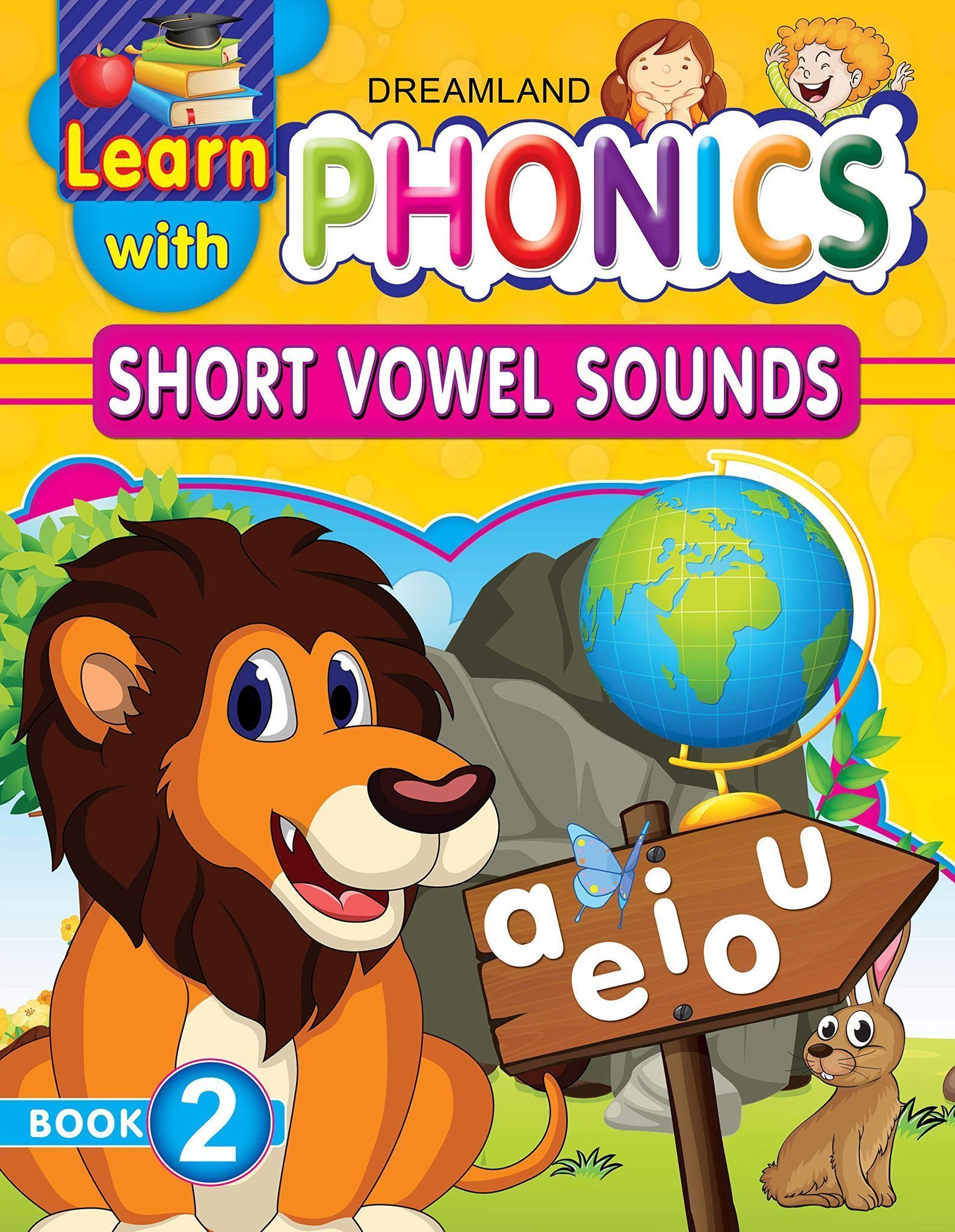 Learn with Phonics Book 2- Short Vowel Sounds for Children Age 4 -10 Years [Paperback] NA [Paperback] Chawla, Aman