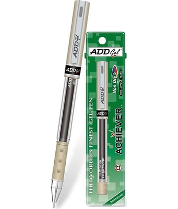 Add Gel Add Gel Achiever Gel Pen - Green Set Of 10 Pen Gel Pen (Pack Of 10, Green)