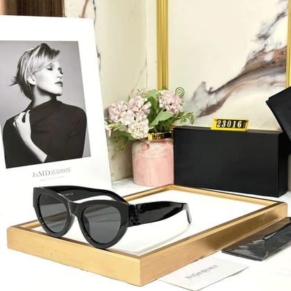YL  Luxury Premium Women 6656 Wayfarers-Black
