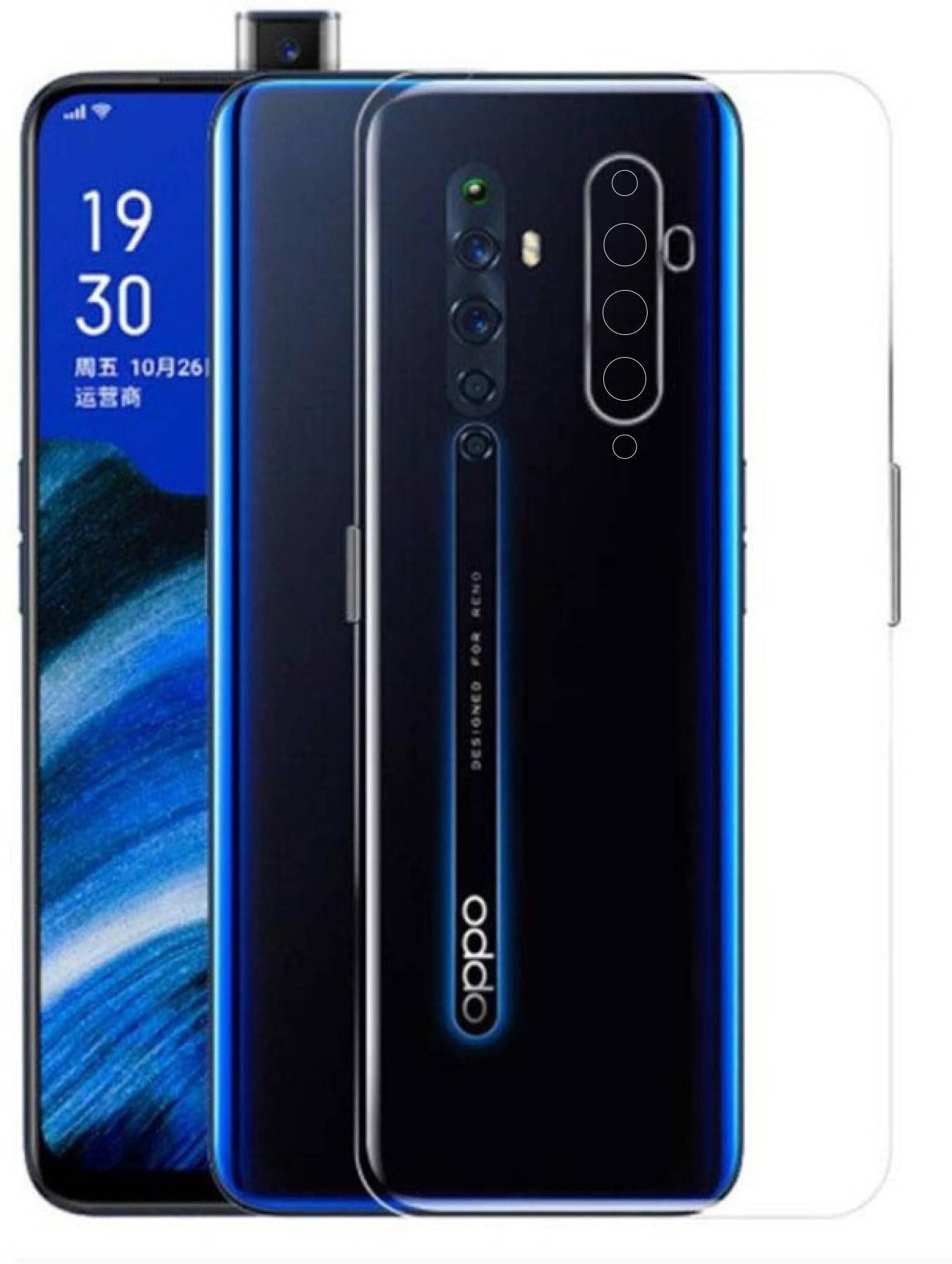 PLUGTECH TPU Ultra Hybrid Clear Camera Protection Back Cover Case for Oppo Reno 2Z