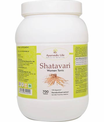 Ayurvedic Life Shatavari Tablet 700 No.S Pack of 1