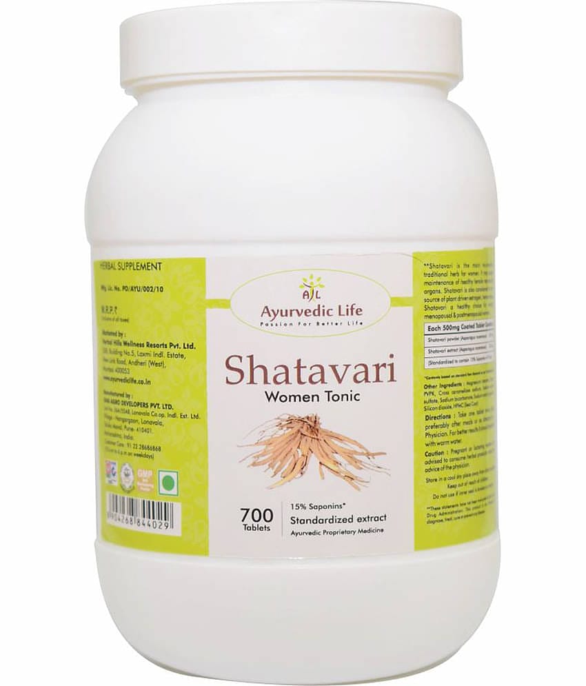 Ayurvedic Life Shatavari Tablet 700 No.S Pack of 1