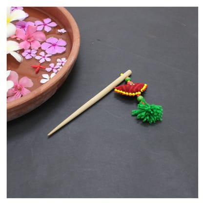 Garvi Gurjari Handcrafted Wooden Hair Juda Pin / Hair Stick Garvi Gurjari Handcrafted Wooden Hair Juda Pin / Hair Stick