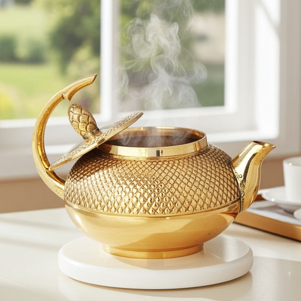 Brass Kettle Ketli (ZMAS269 B)