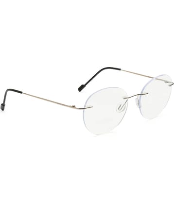 Admire Brown Rimless Round Computer Glasses ( Pack of 1 )