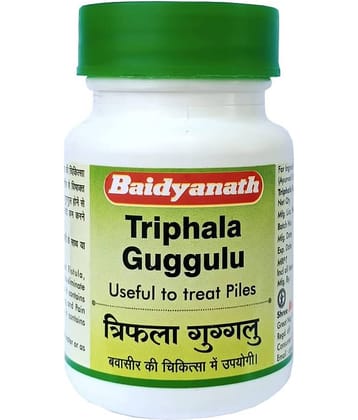 Baidyanath Triphala Guggulu Tablet 80 No.S Pack of 1