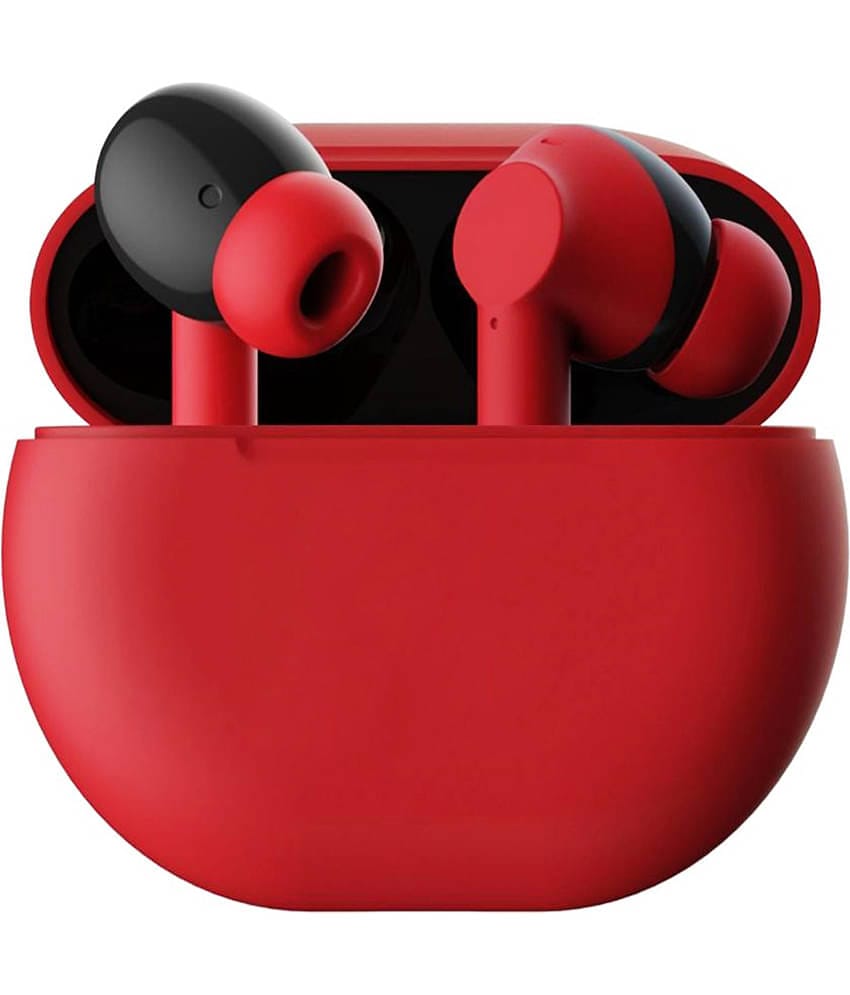 Retailstore Earbuds With 3DSound In Ear TWS Red