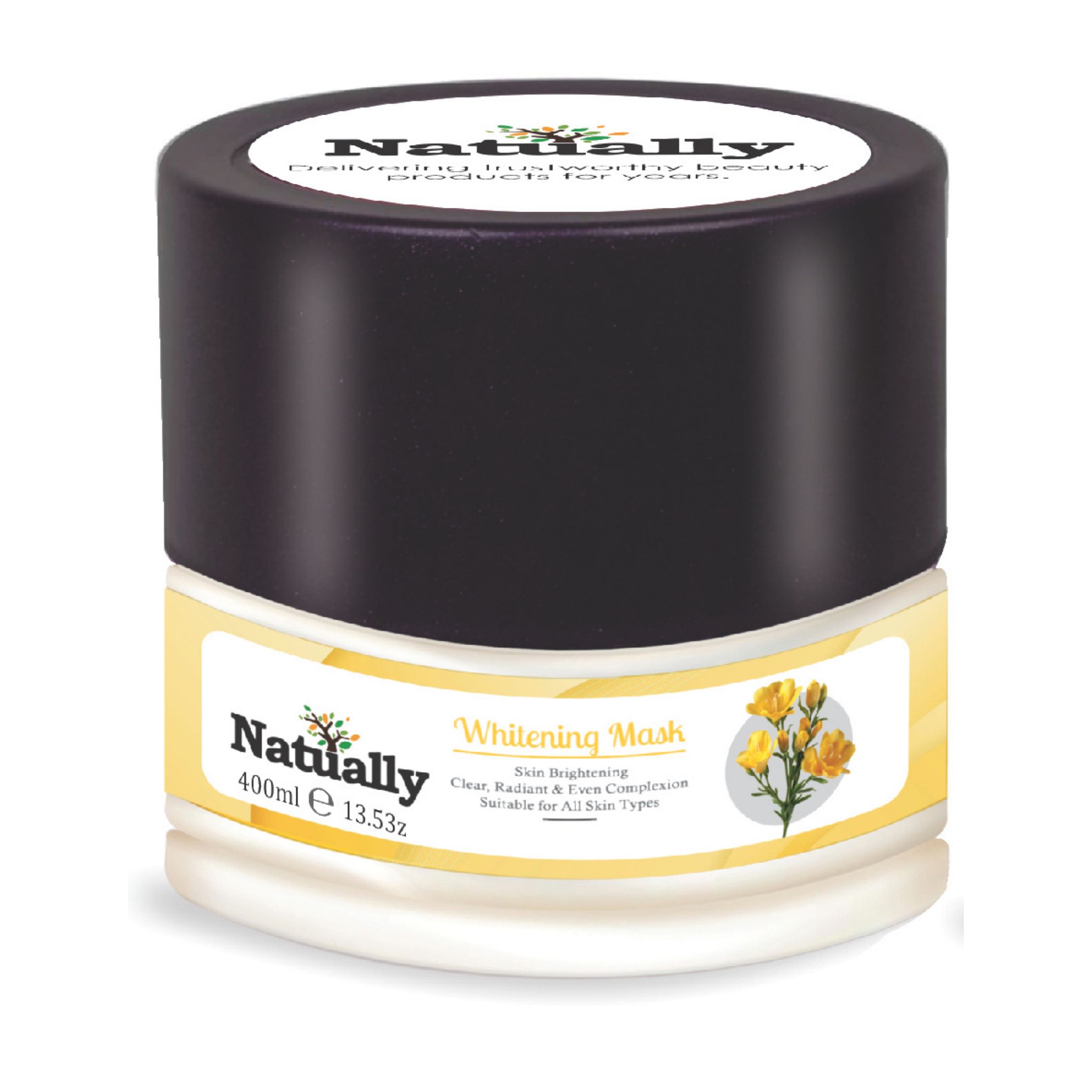 Natually Whitening Mask | Skin Brightening Clear, Radiant & Even Complexion | 350g