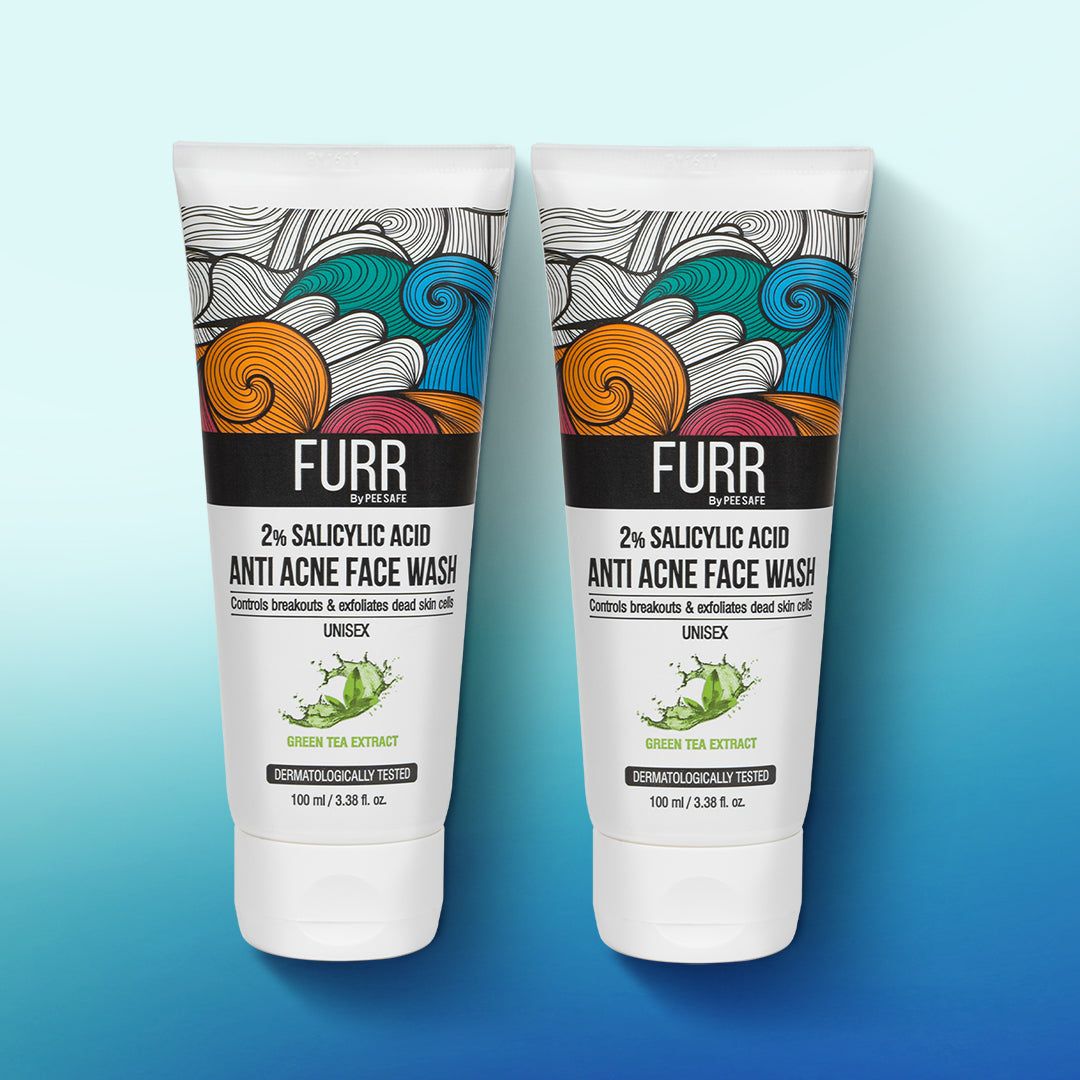 2% Salicylic Acid Anti Acne Facewash - Pack of 2