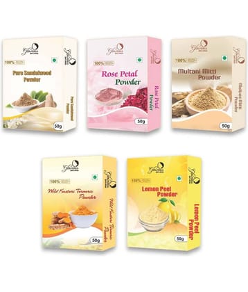 glowious - Skin Toning Face Pack for Normal Skin ( Pack of 5 )
