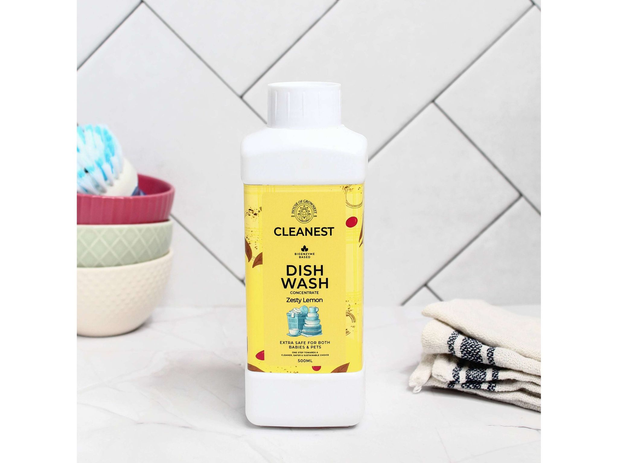 Grownest Dishwash Concentrate (500ml)