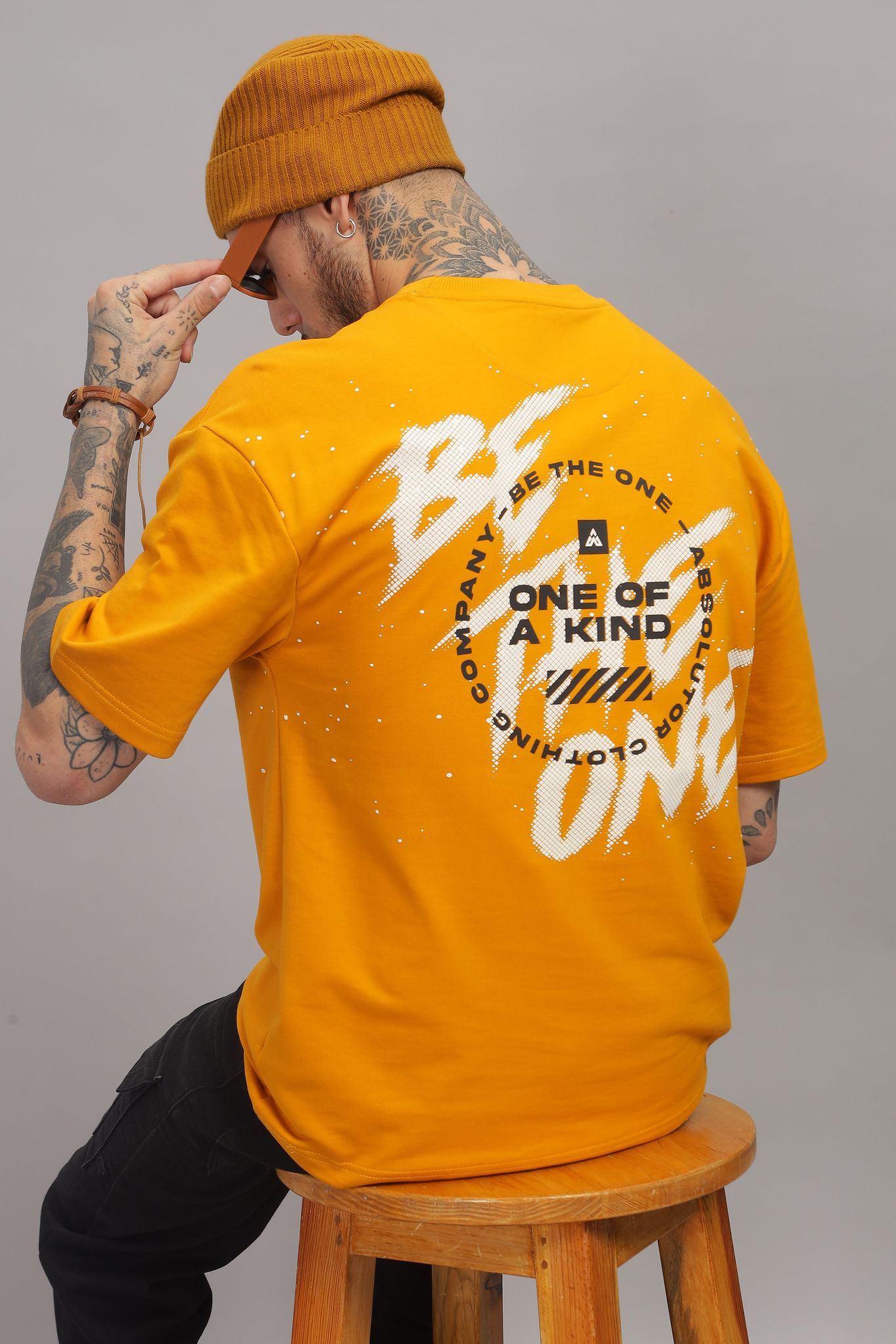 Be The One Oversized Yellow T-Shirt-XL