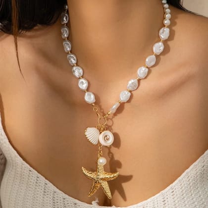 Seastar Trinket Charm Necklace
