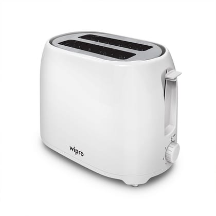Wipro Vesta Bread Toaster BT101 750-Watt Auto Pop-up with Removable Crumb Tray