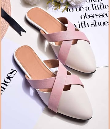 Shoetopia - White Women's Flats