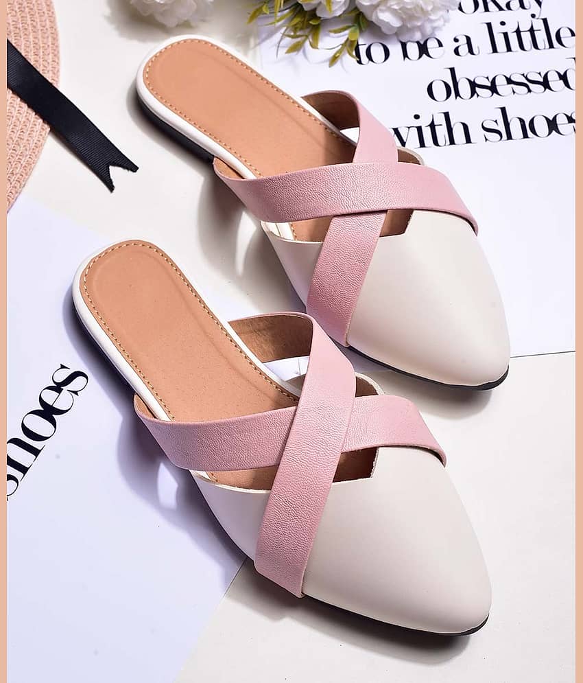 Shoetopia - White Women's Flats