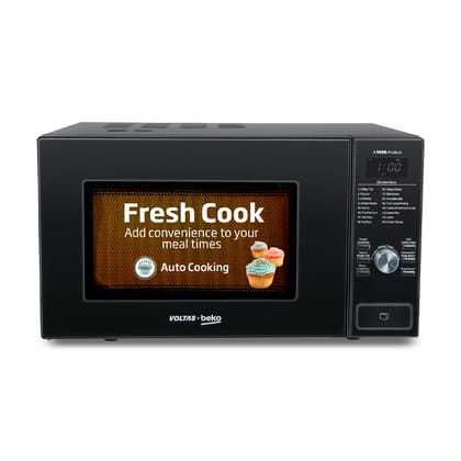 Voltas Beko 25 L Convection Microwave Oven (MC25BD, Black,151 India Dishes; Auto Menu, Stainless Steel Cavity) Voltas Beko 25 L Convection Microwave Oven (MC25BD, Black,151 India Dishes; Auto Menu, Stainless Steel Cavity) - Black