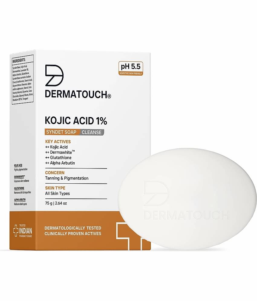 Dermatouch Skin Whitening Soap for All Skin Type ( Pack of 1 )