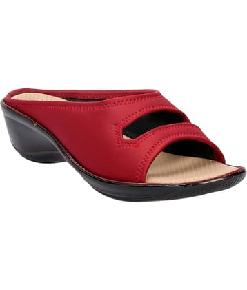KHADIM Maroon Flats