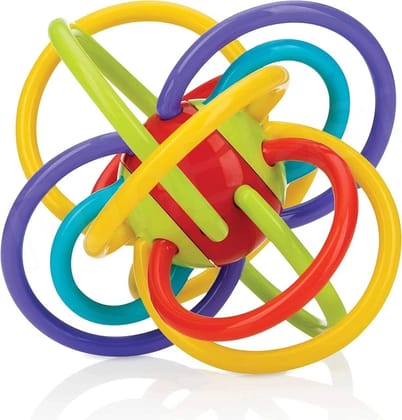 BABY RATTLE TEETHER BALL LOOPI TOY