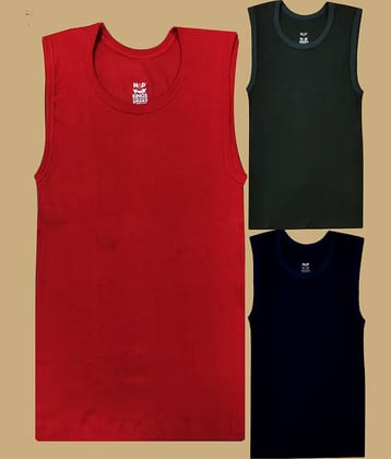 Hap Kings Pack of 3 Boys Cotton ( Multicolor )