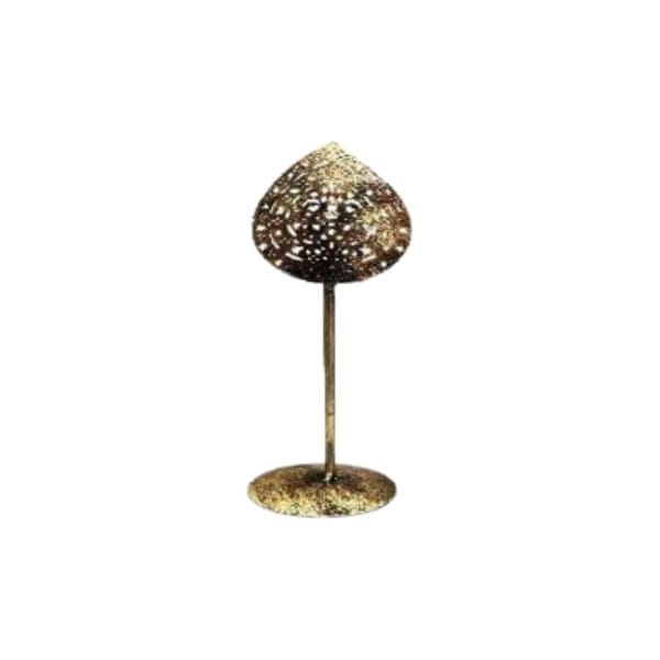 Iron Leaf Tealight Holder 105 Medium