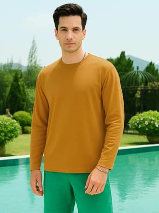 Classic Full sleeve in Mustard-S