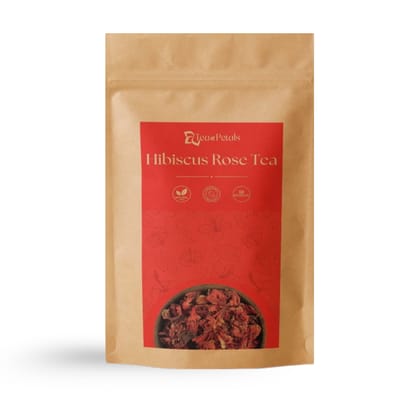 Hibiscus Rose Tea Flower Herbal Infusion | 15gm - 15 Cups Tea