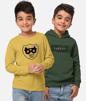 HELLCAT Pack of 2 Boys Cotton Blend T-Shirt ( Multicolor )