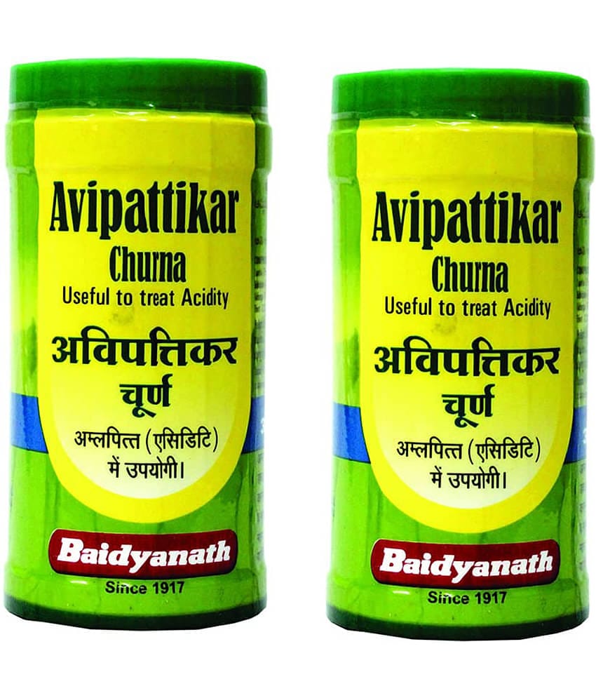 Baidyanath Avipattikar Churna Hyperacidity Powder 120 Gm Pack of 2
