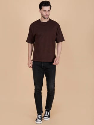 Oversized Solids (Brown)-S