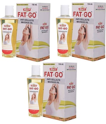 Jolly Fat Go Oil - Pack of 3 Bottle Oil 3 Gm Pack of 3