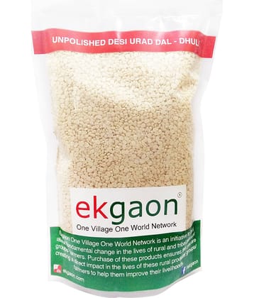 Ekgaon Unpolished Desi Urad Dal - Dhuli 950 gm