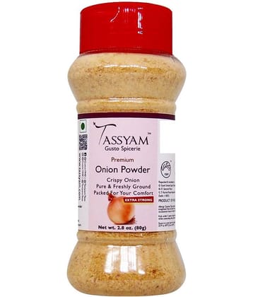 Tassyam - 80 gm Onion Powder (Pack of 1)