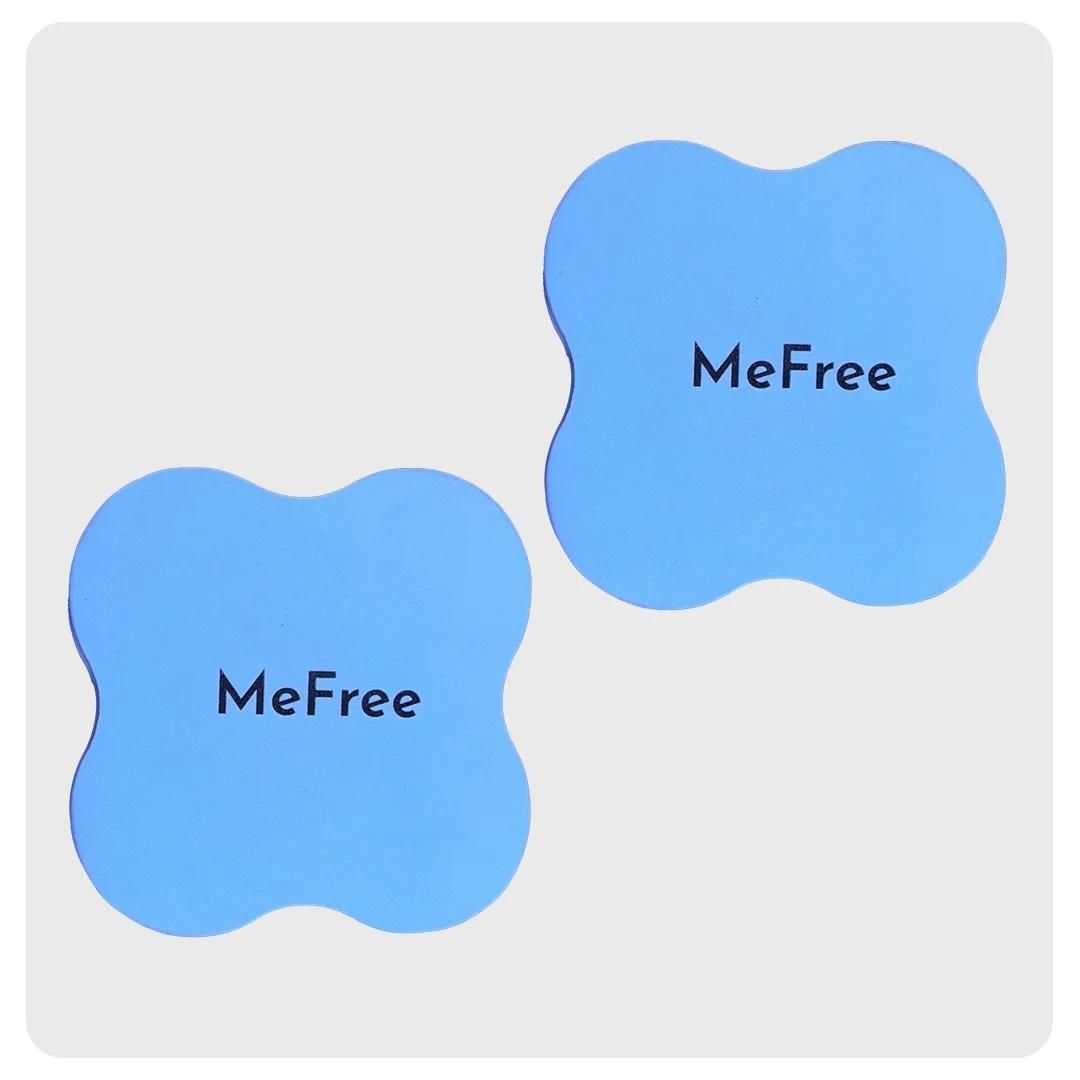 Yoga TPE Knee Pad - SKy Blue ( Set of 2)