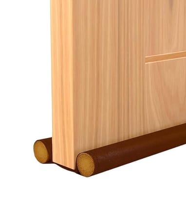 Under Door Draft Stopper Door Sweep Weather Stripping for Exterior/Interior Doors, Keep Warm and Block Cold Air, Noise Reducing, Easy to Install- 2 pcs Under Door Draft Stopper Door Sweep Weather Stripping for Exterior/Interior Doors, Keep Warm and Block Cold Air, Noise Reducing, Easy to Install- 2 pcs