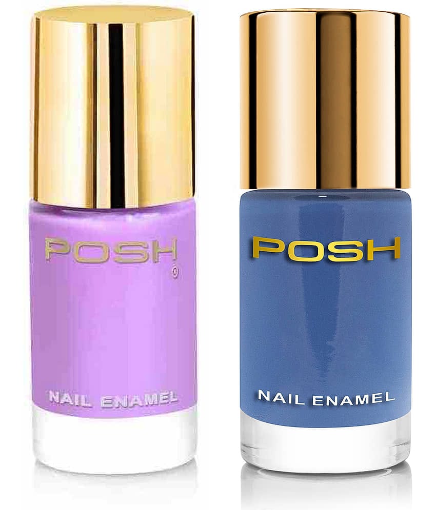 Posh Nail Polish Multi Glossy Pack of 2 9 mL