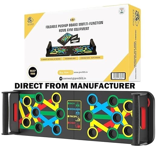 Push Up Board, 15 Positions, Pushup Stand for Men & Women with 2 Handles, Anti Slip Accessories