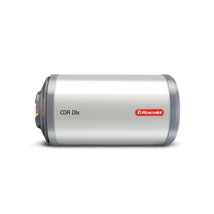 Racold CDR DLX 25ltr Horizontal (LEFT SIDE) Water Heater|Fits Under False Ceilings|Free Standard Installation & Pipes| Warranty:7 Yr Tank, 3 Yr Element, 2Yr Product Racold CDR DLX 25ltr Horizontal (LEFT SIDE) Water Heater|Fits Under False Ceilings|Free S