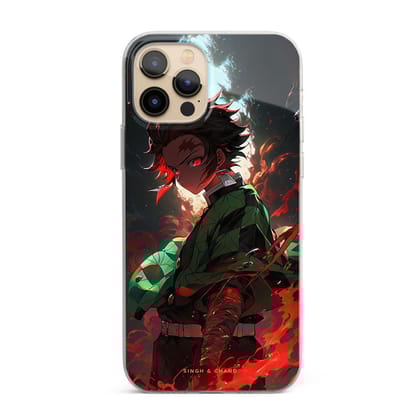 Tanjiro Demon Slayer Anime Silicon Phone Case