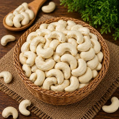 Cashew 210 Count (250g) | Rich, Creamy Taste & Crunchy Texture | Healthy Snacking & Cooking