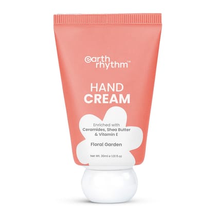 Earth Rhythm Softening Hand Cream, Locks Moisture with Ceramides, Fast Absorbing, No Silicones - Floral Garden Earth Rhythm Softening Hand Cream, Locks Moisture with Ceramides, Fast Absorbing, No Silicones - Floral Garden - 30 g (Pack of 1)