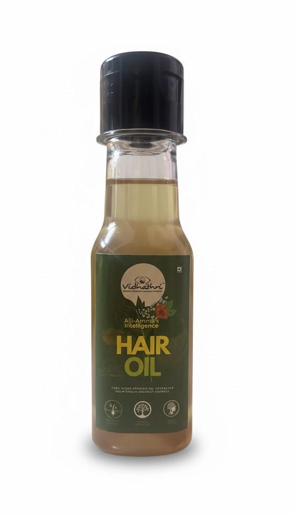 Vidhatri Hair Oil – Ajji Amma’s Intelligence