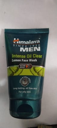 Himalaya Men Intense oil clear Lemon face wash 