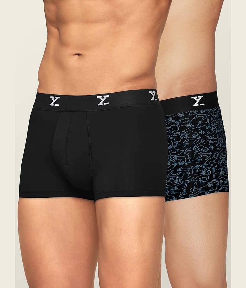 XYXX Pack of 2 Modal Trunks For Men's ( Multicolor )